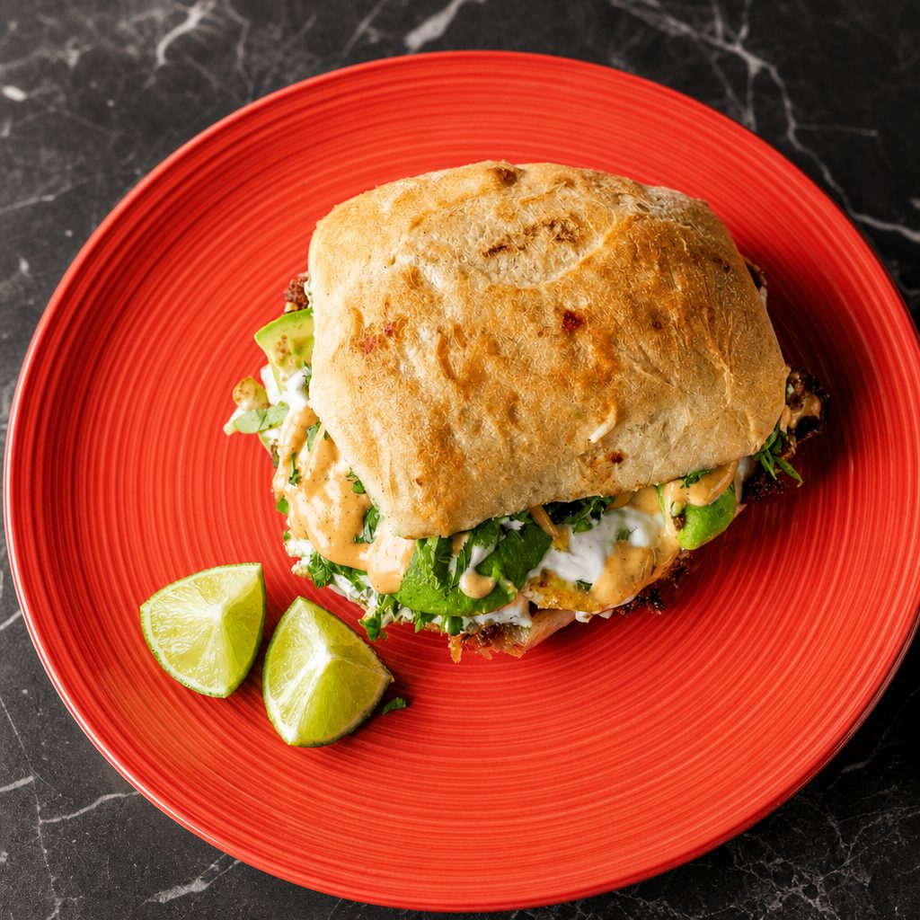 Breakfast Torta" Build Your Own".