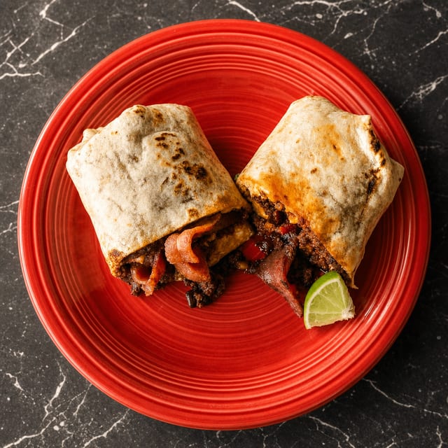 Casa Breakfast Burrito.