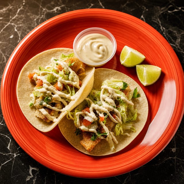 Seafood Tacos.