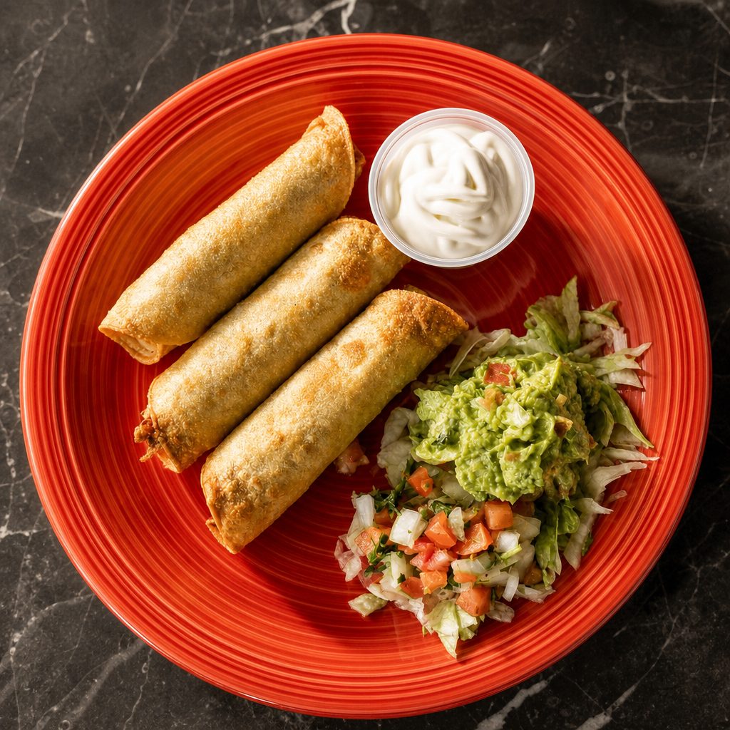 Taquitos De Pollo.