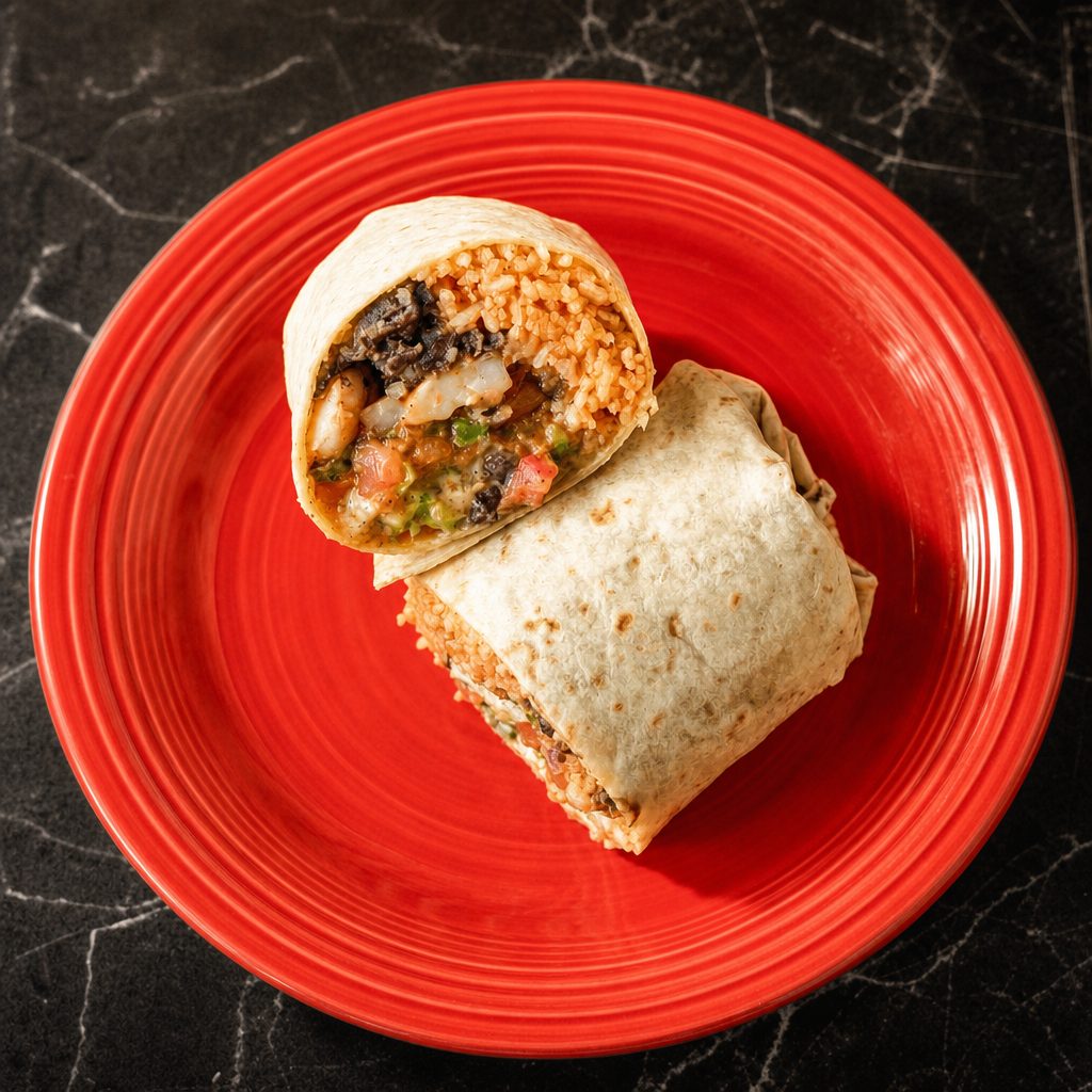 Surf and Turf Burrito.